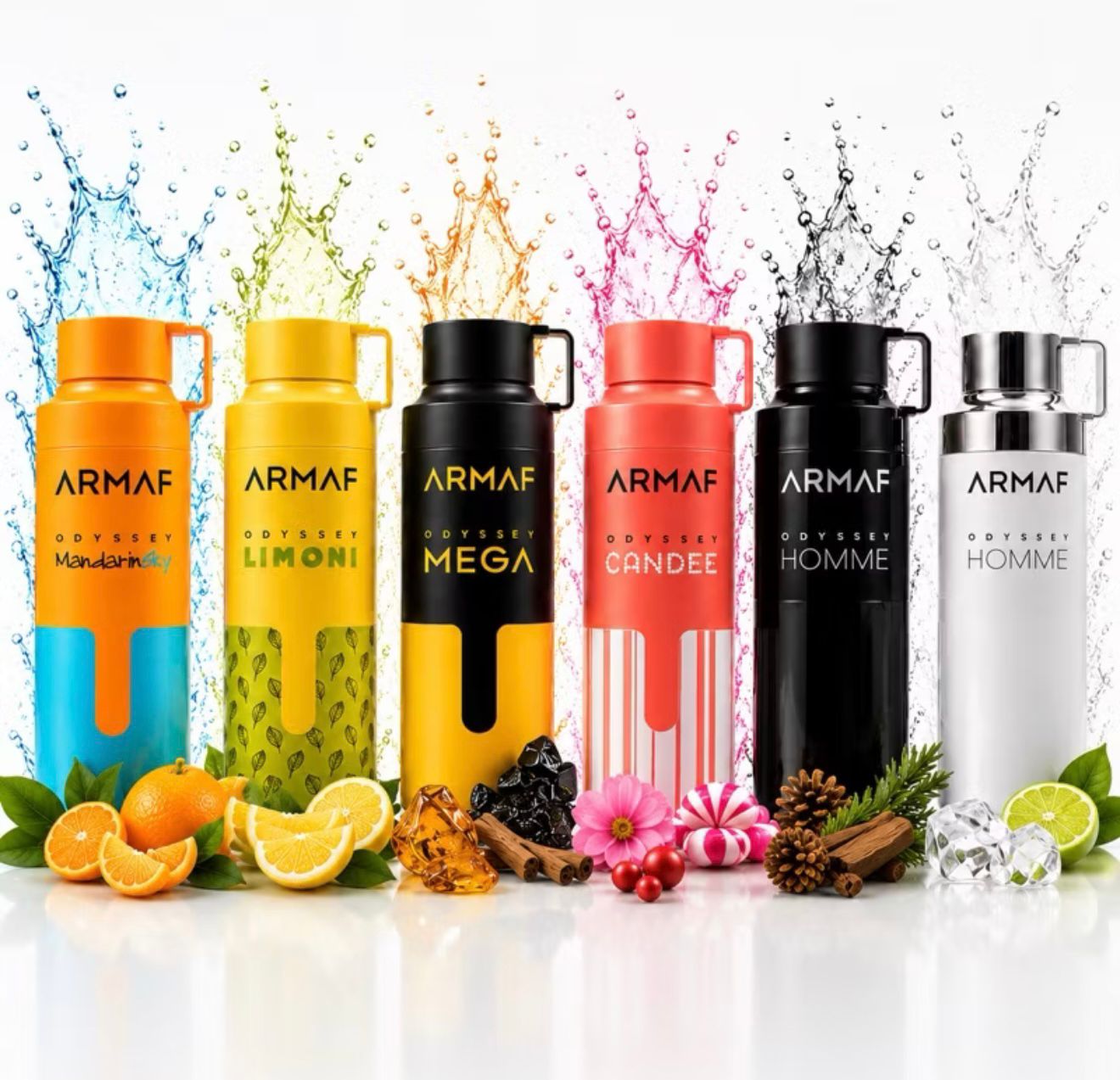KIT FERRARI BLACK 125ML + DESODORANTE ODISSEY ARMAF 200ML
