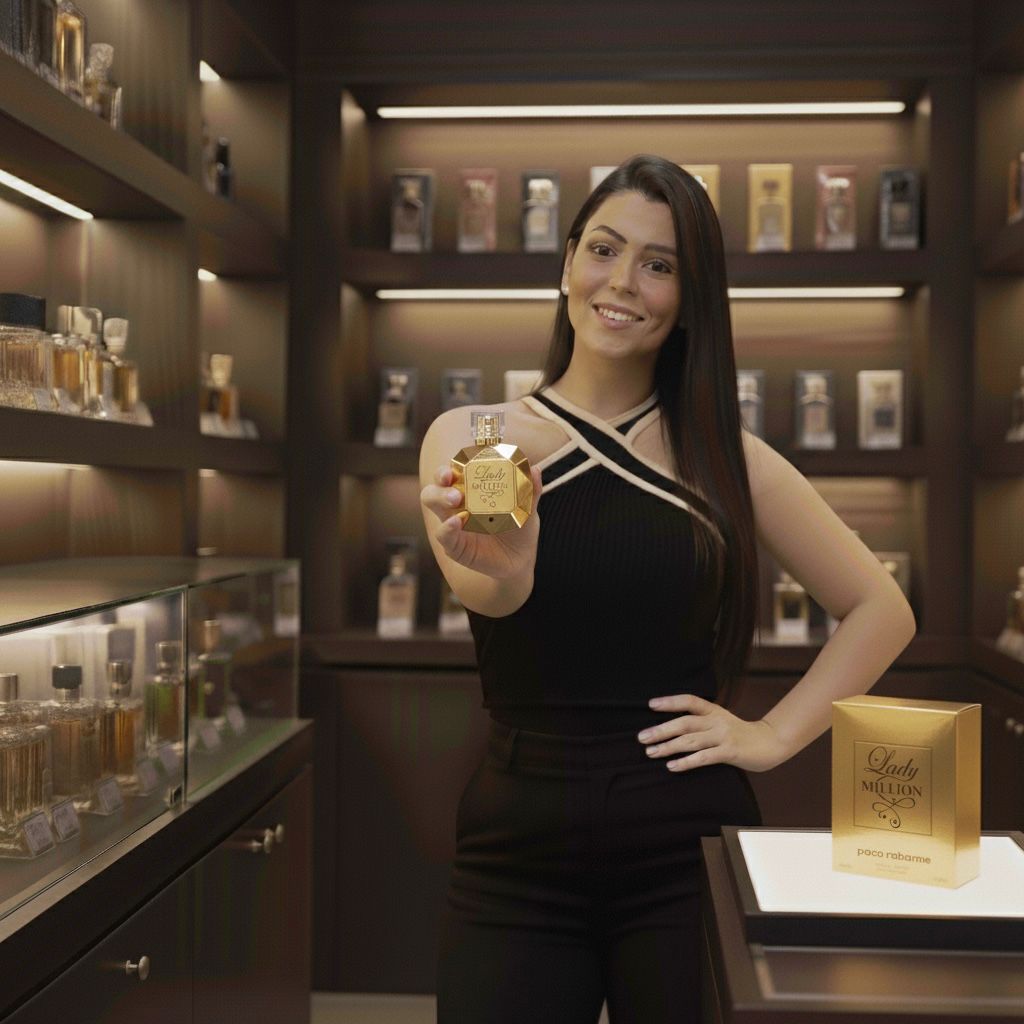 Lady Million Paco Rabanne Eau de Parfum Feminino 80ml - AlicellVirtual