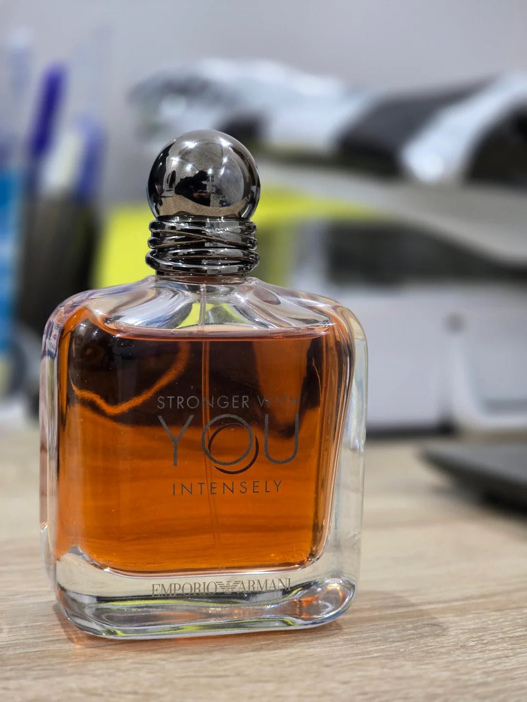 Stronger With You Instensely Masculino Giorgio Armani Eau de Parfum 100Ml - AlicellVirtual